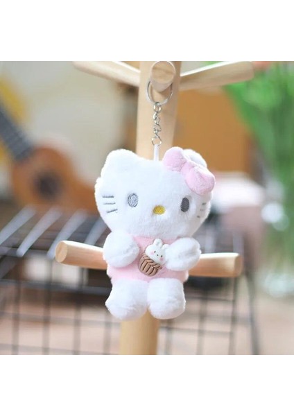 Hello Kitty Peluş Anahtralık Çanta Süsü