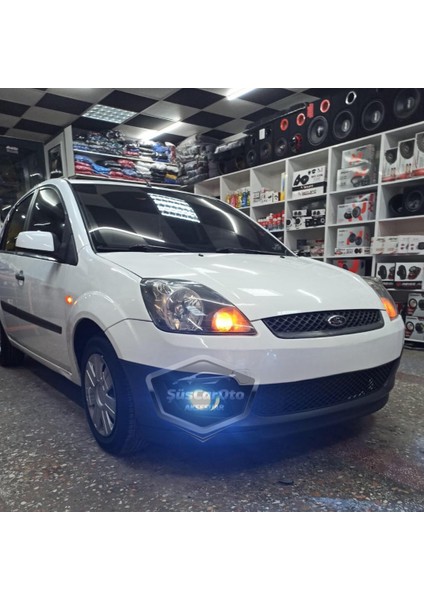 Ford Fiesta 2002-2008 Uyumlu Üniversal Astra H Lip Esnek Ön Lip 2 Parça Tampon Altı Dil Karlık Ön Ek