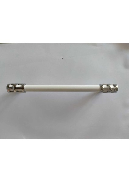 Beyaz Krom Kafes Model Dolap Çekmece Kulpu 160MM 2 Adet