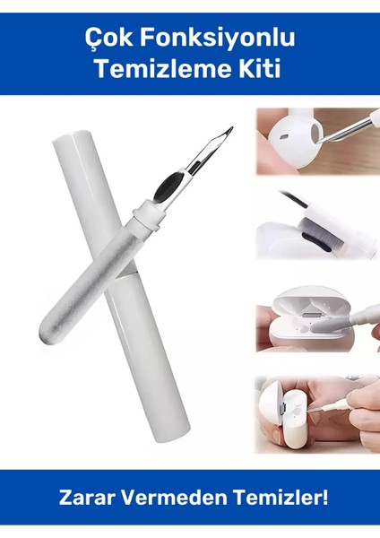 Yumuşak Mikro Fiber Fırça Temizleme Kiti Kamera Telefon Kulaklık Elektronik Temizleyici