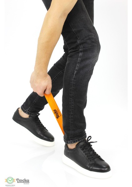 Erkek Deri Günlük Beyaz Taban Spor Tarz Ayakkabı ER24/CS/119 fırsatları