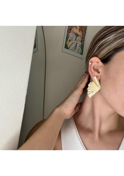Gold Yaprak Küpe fiyatları