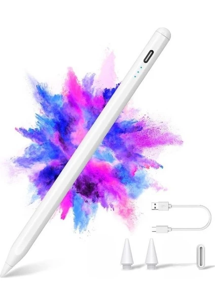 Apple Ipad 10.9 Inç (10.nesil) Için Avuç Içi Reddetmeli Dokunmatik Kalem Özel Active Stylus