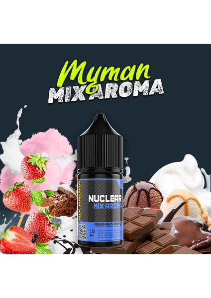 Myman Çilek Çikolata Dondurma Gıda Aroması 10 ml
