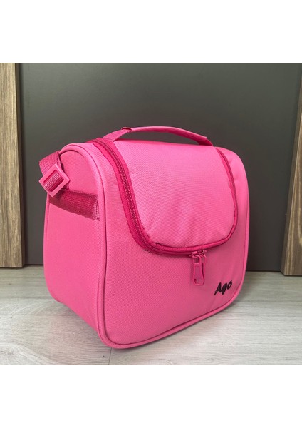 Pembe Sıcak Soğuk Tutucu Termos Çanta