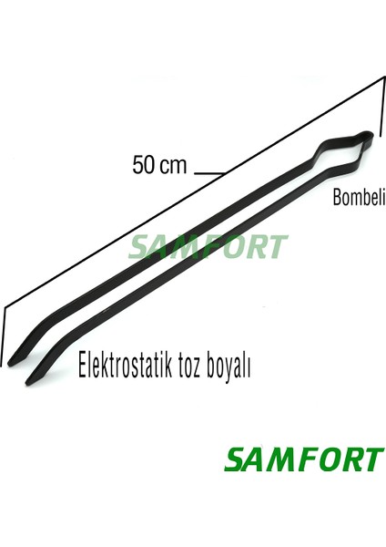 Şömine, Mangal, Soba Maşası 50 cm.