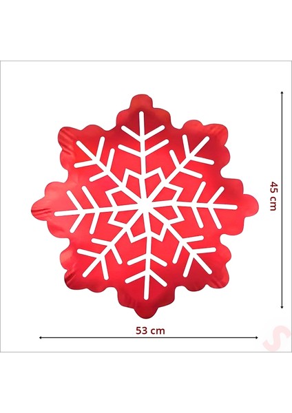 Kar Tanesi Folyo Balon 53CM x 45CM fiyatları