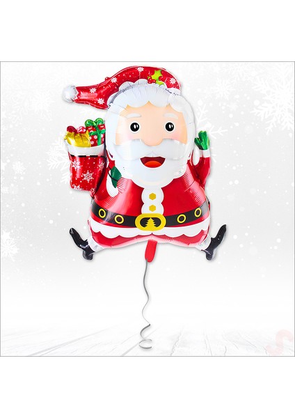 Noel Baba Folyo Balon 73CM x 63CM modelleri