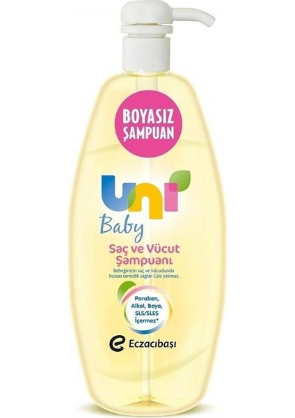 Saç ve Vücut Şampuanı 500ML