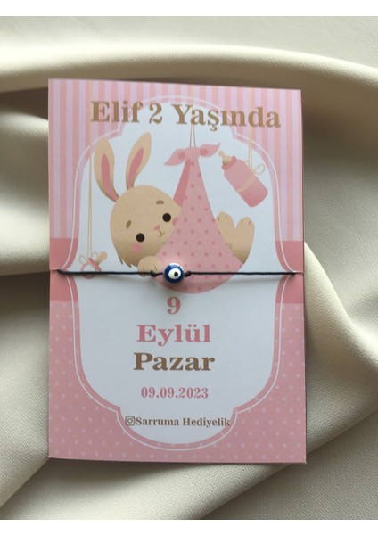 Kartvizit Şeklinde 25 Adet Doğum Günü, Cinsiyet Partisi, Yaş Partisi Hatırası