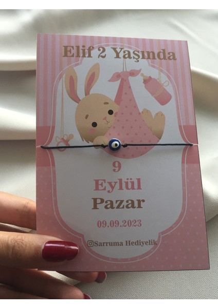 Kartvizit Şeklinde 25 Adet Doğum Günü, Cinsiyet Partisi, Yaş Partisi Hatırası modelleri