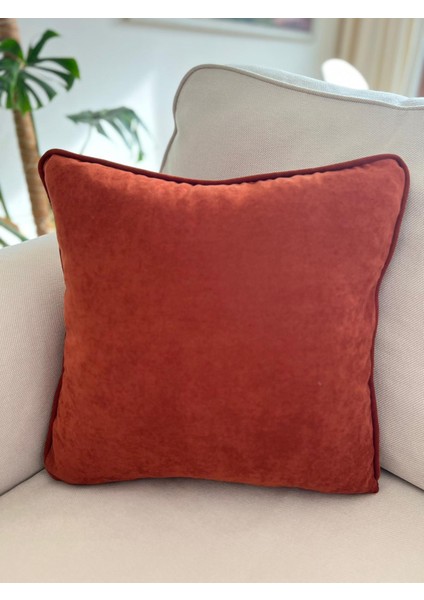 Tuğçe Demir Home Desıgn Tarçın Dekoratif Kırlent İç Dolgulu 43X43