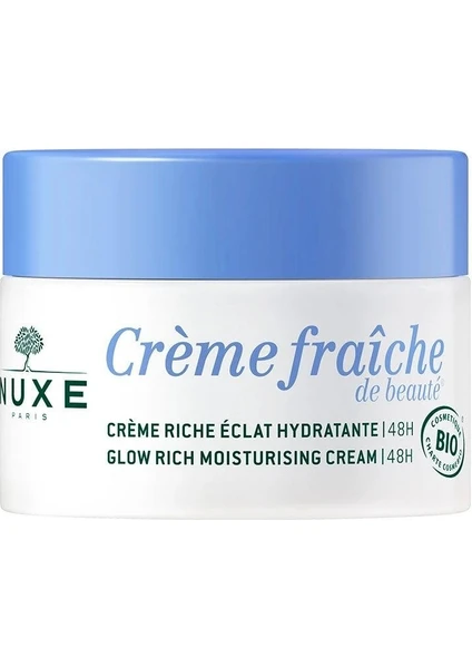 Creme Fraiche De Beaute 48 Saat Nemlendirici Organik Yoğun Bakım Kremi 50 ml