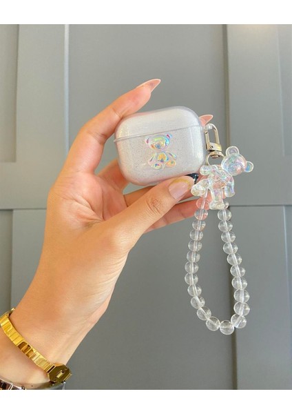 Airpds Pro Uyumlu Figürlü Sevimli Lüx Silikon Kılıf ( Ürün Kulaklık Değildir)