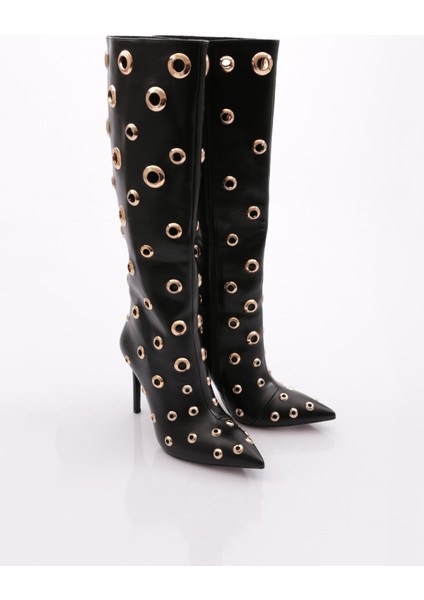 1124 Kadin Çember Desenli Çizme fiyatları