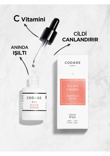 Serum N°03 - Işıltı & Enerji 30 ml
