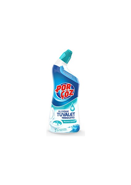 ( 1 Adet ) Porçöz Tuvalet Temizleyici Jel Okyanus Esintisi 750 ml