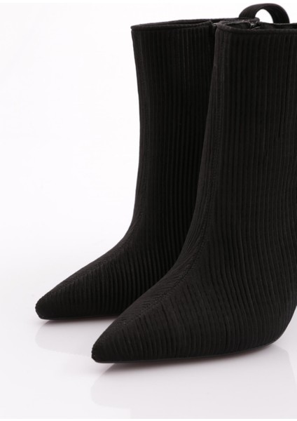 8017 Kadin Arkasi Lastikli Topuklu Bot fırsatları