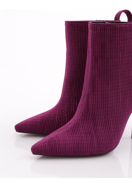 8017 Kadin Arkasi Lastikli Topuklu Bot fırsatları