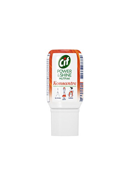 ( 1 Adet ) Cif Power & Shine Konsantre Mutfak 70 ml