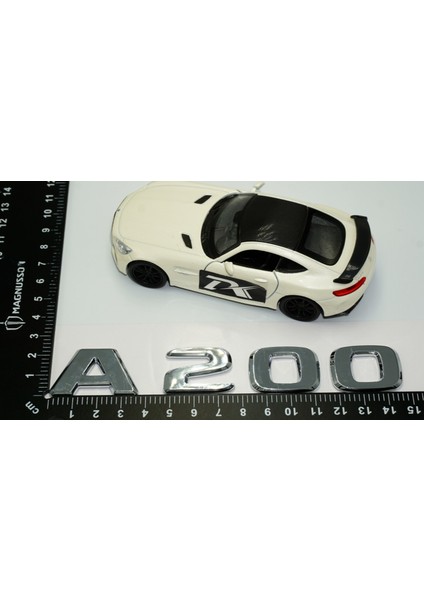 Benz A200 Bagaj Krom Abs 3m 3D Yazı Logo