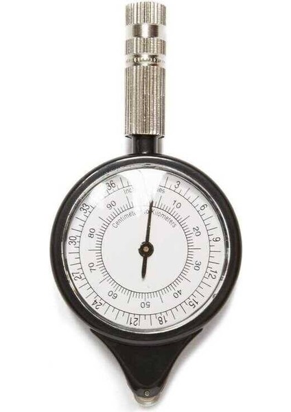 Analogue Map Measurer Analog Harita Ölçer Black
