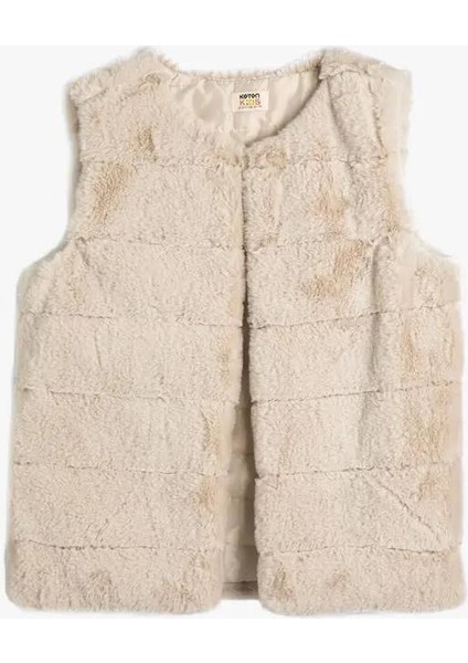 4Wkg20005Aw Kız Çocuk Yelek Somon