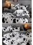 Lastikli Çarşaflı Nevresim Takımı Tek Kişilik Dalmaçyalı Gri Dalmatiangrey 4