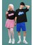 Barbie & Ken Baskılı Siyah Çift Tişörtü 1