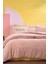 Coverme Drama Çift Kişilik Battaniye Nevresim Takımı - Pudra 1