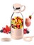 Taşınabilir Blender Şişe Smoothie, Shake Yapıcı, Mini Blender USB Şarj Edilebilir, 350 ml 3