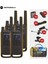 T82 Extreme Quadpack 4 Adet Pmr Telsiz Resmi Ithalatçı Garantili Kulaklık Hediyeli 4
