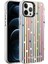 Apple iPhone 12 Pro Kılıf Desenli Silver Sert Kapak 1