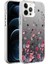 Apple iPhone 12 Pro Kılıf Desenli Silver Sert Kapak 1