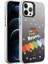 Apple iPhone 12 Pro Kılıf Desenli Silver Sert Kapak 1