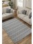 Olivia Gri %100 Polyester Bukleli Dokuma Makine Halısı Oturma Odası Salon Mutfak Halısı 200 x 290 1