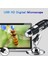 Dijital Mikroskop 1600X 2mp USB 8 LED Çok Amaçlı Tekstil Baskı Cilt Saç Biyolojik Analiz 5