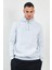 Kapüşonlu Basic Minimal Baskılı Sweat Kar Melanj 2