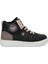 Skoza 3Pr Siyah Kız Çocuk High Sneaker 1