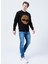 O Yaka Siyah Erkek Sweatshırt TB0A2BJ8P561 Core Logo Crew Bb 2