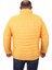 Jessica Su İtici Mont Erkekler İçin Hardal Renk 22820 Kalın Kışlık Polyester 5