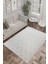 Olivia Krem %100 Polyester Bukleli Dokuma Makine Halısı Oturma Odası Salon Mutfak Halısı 200 x 290 1