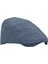 Açık Mavi Kasket Pamuklu London Flat Cap Şapka 2