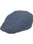 Açık Mavi Kasket Pamuklu London Flat Cap Şapka 4