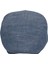 Açık Mavi Kasket Pamuklu London Flat Cap Şapka 5