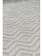 Olivia Krem Gri %100 Polyester Bukleli Dokuma Makine Halısı Oturma Odası Salon Mutfak Halısı 80 x 300 3