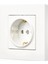 Eqona Beyaz Çocuk Korumalı Topraklı Priz 2