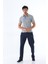 Erkek Kombin Grimelanj Kısa Kol Süprem Polo Yaka T-Shirt, Slim Fit Dar Kesim Eşofman Alt-Üst Takım - 122 1