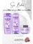 Hydra Hyaluronik Şampuan 390 Ml, Krem 390 Ml, Maske 300 ml ve Masaj Şampuan Fırçası Pembe 1