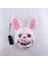 LED Parlayan Maske Cosplay - Beyaz (Yurt Dışından) 4